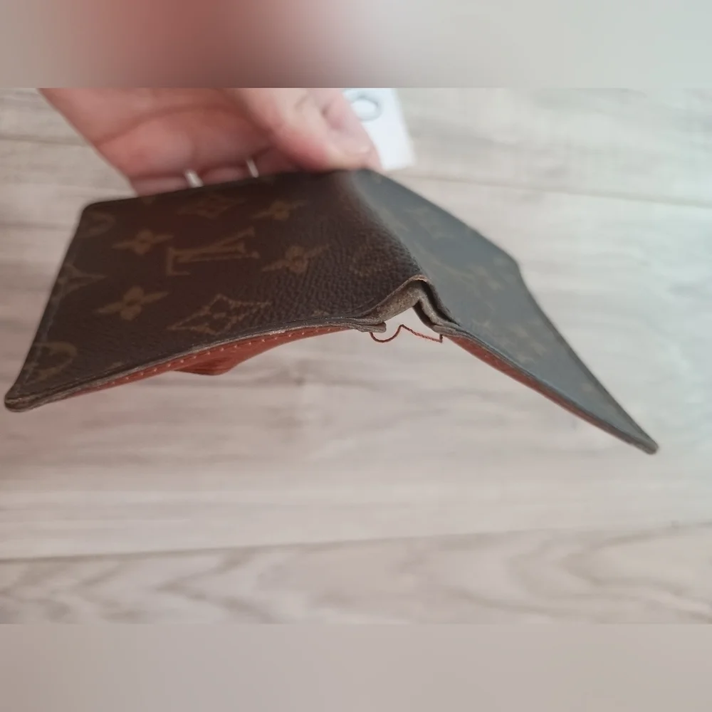 Vintage Louis Vuitton Pocket Organizer Monogram Card Case Authentic